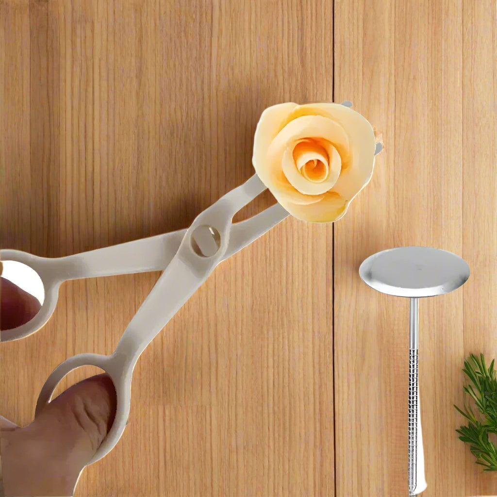 Ciseaux de Cuisine - PlasticFlowerScissors™ - Blanc - Mes douceurs maison