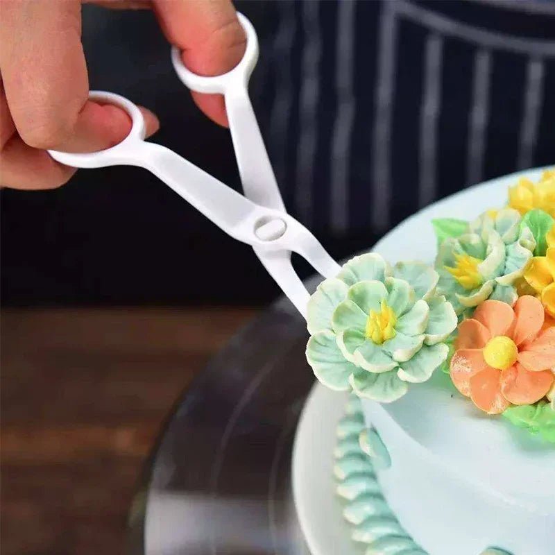 Ciseaux de Cuisine - PlasticFlowerScissors™ - Blanc - Mes douceurs maison
