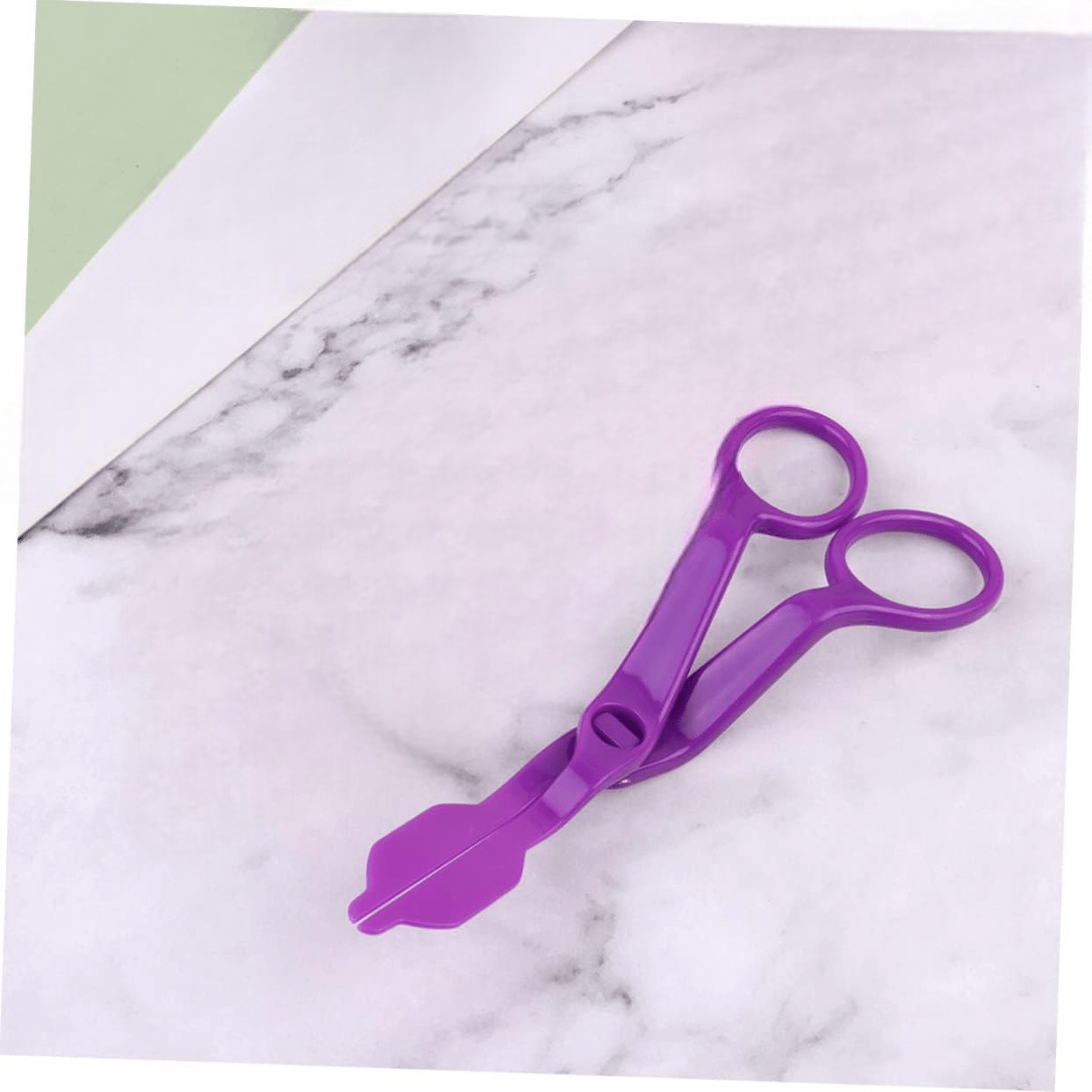 Ciseaux de Cuisine - PlasticFlowerScissors™ - Mauve - Mes douceurs maison