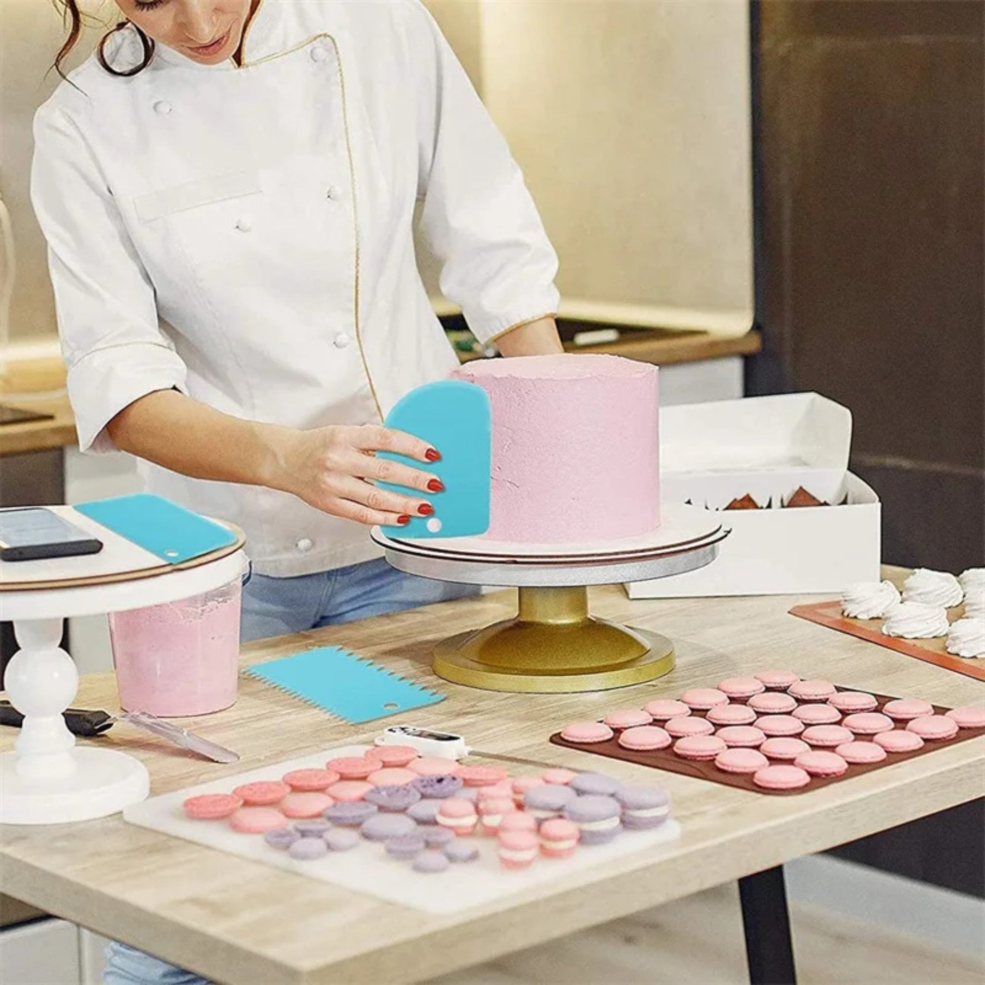 KIT PATISSERIE - CakeCraftKit™ - Bleu - Mes douceurs maison