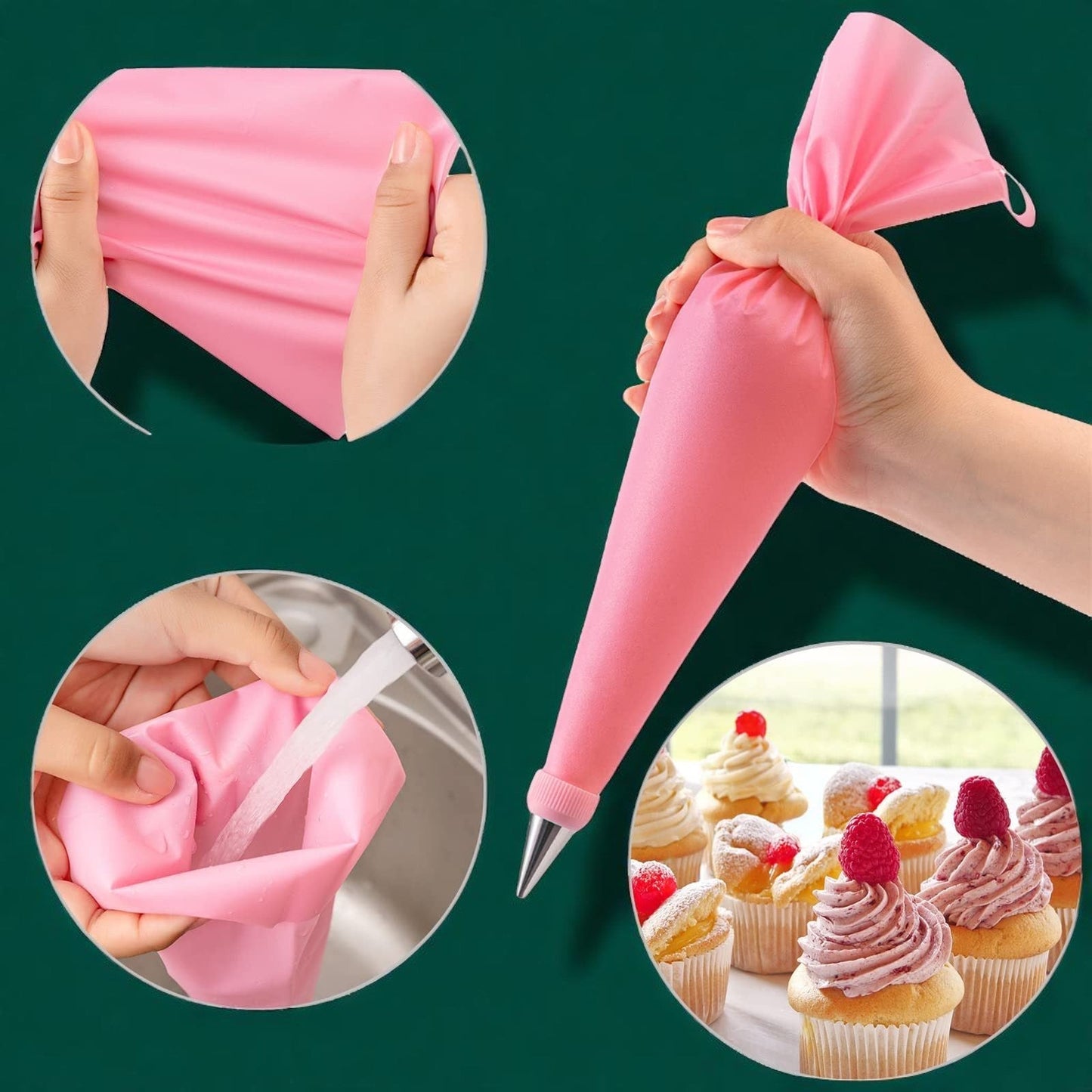 KIT PATISSERIE - CakeCraftKit™ - Rose - Mes douceurs maison