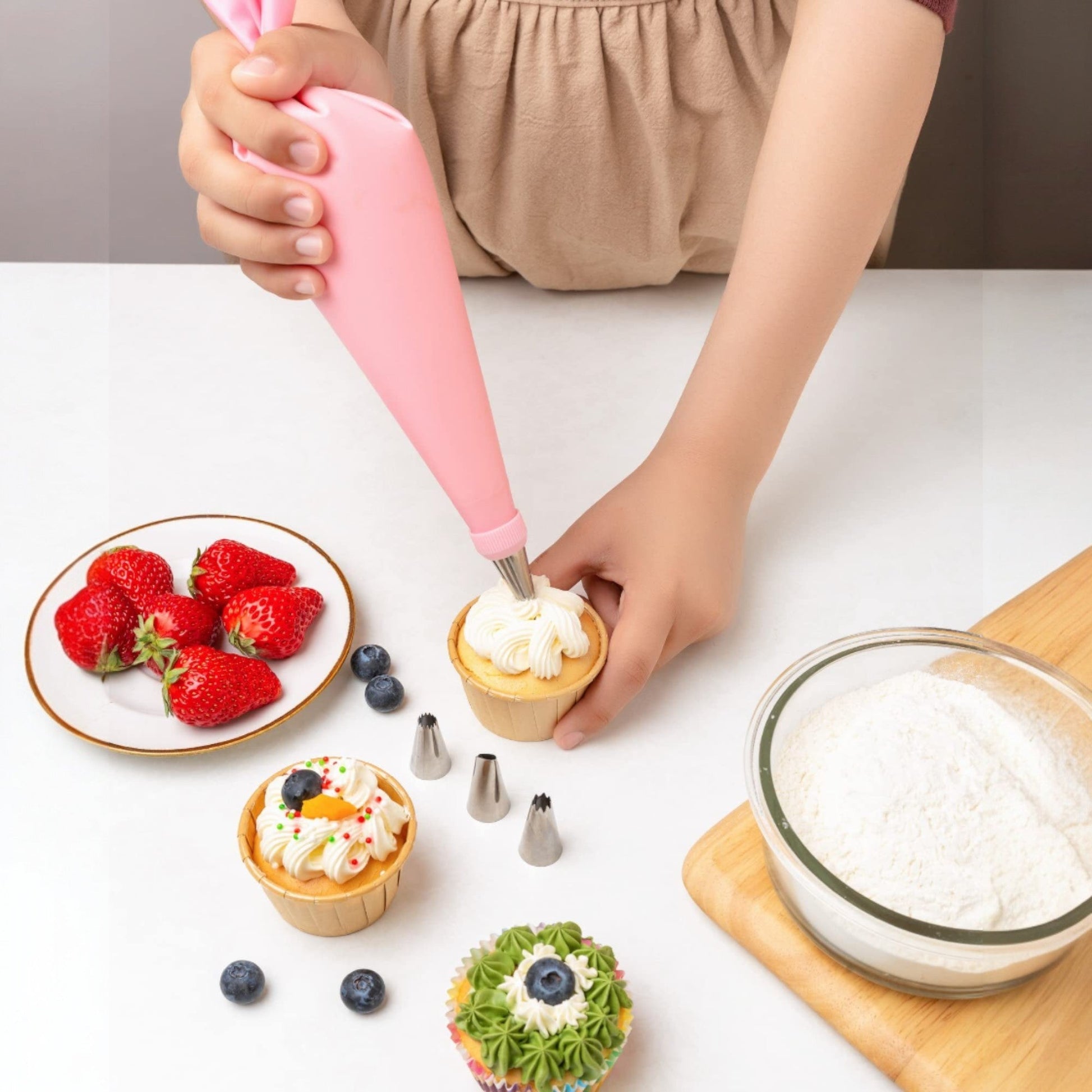 KIT PATISSERIE - CakeCraftKit™ - Rose - Mes douceurs maison