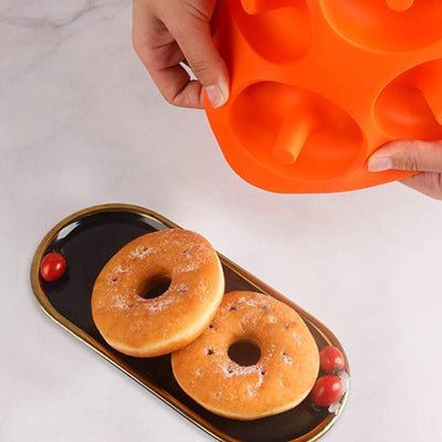 Moule à Donuts - SoftBake™ - Orange - Mes douceurs maison