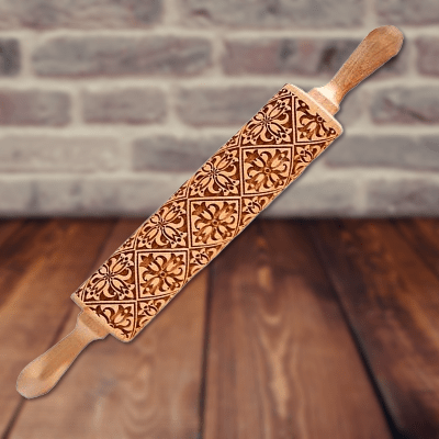 ROULEAU PATISSERIE - CookiesPrintingRolling™ - Fleur - Mes douceurs maison