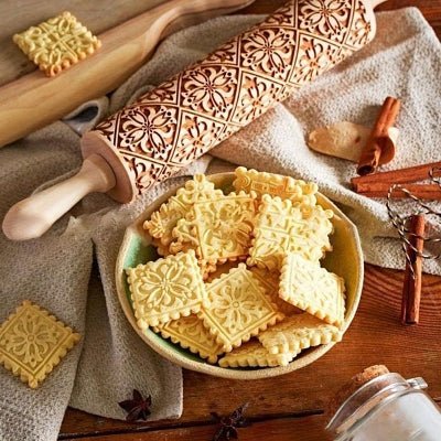 ROULEAU PATISSERIE - CookiesPrintingRolling™ - Fleur - Mes douceurs maison