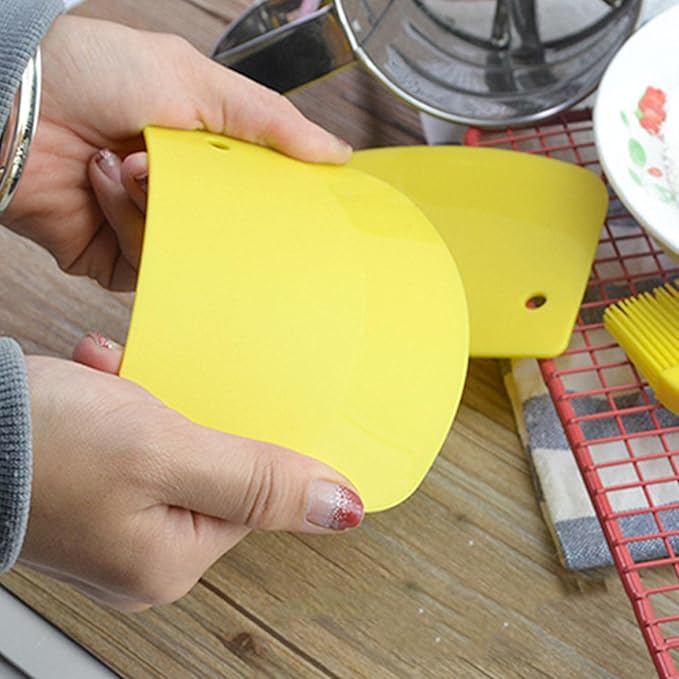 Spatule en Plastique - SpatuFlex™ - Jaune - Mes douceurs maison
