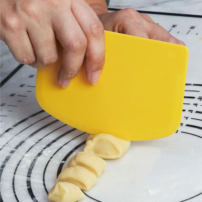 Spatule en Plastique - SpatuFlex™ - Jaune - Mes douceurs maison