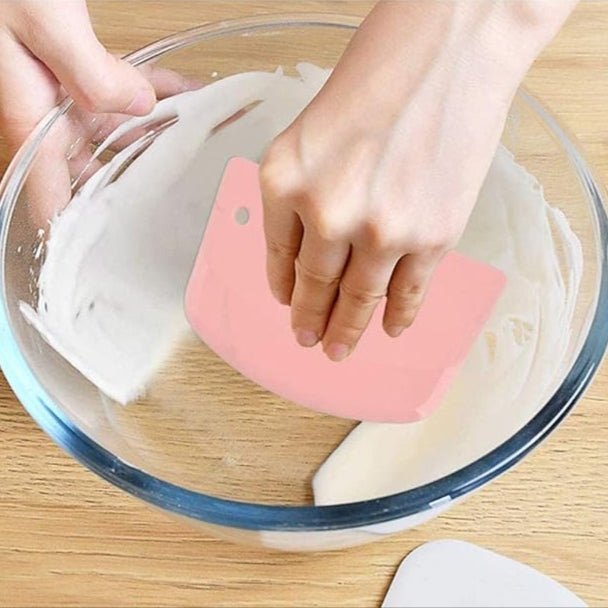 Spatule en Plastique - SpatuFlex™ - Rose - Mes douceurs maison