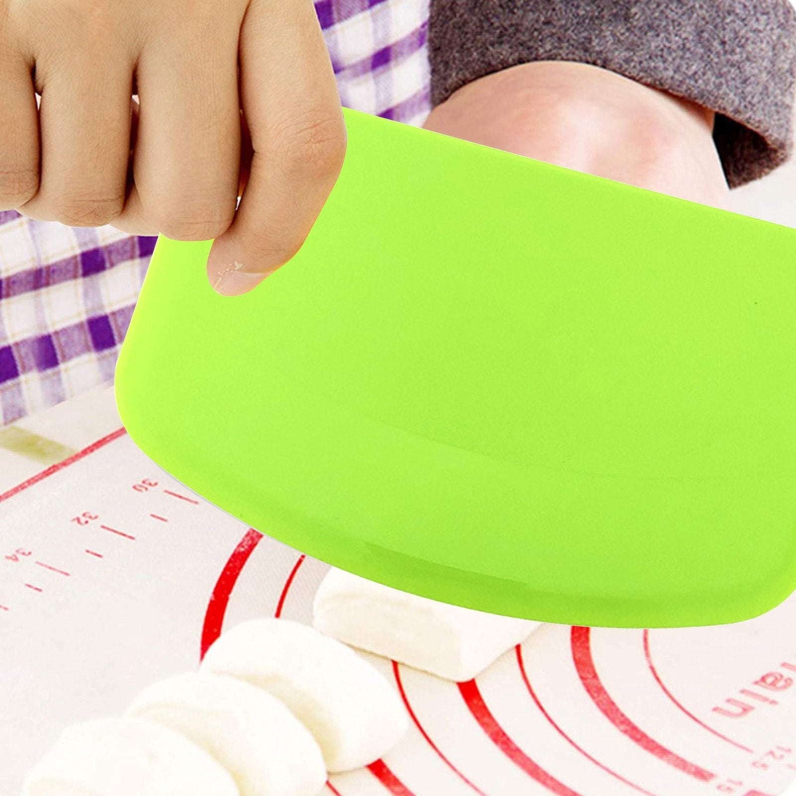 Spatule en Plastique - SpatuFlex™ - Vert - Mes douceurs maison
