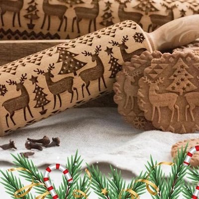 ROULEAU PATISSERIE - CookiesPrintingRolling™ - Cerf - Mes douceurs maison